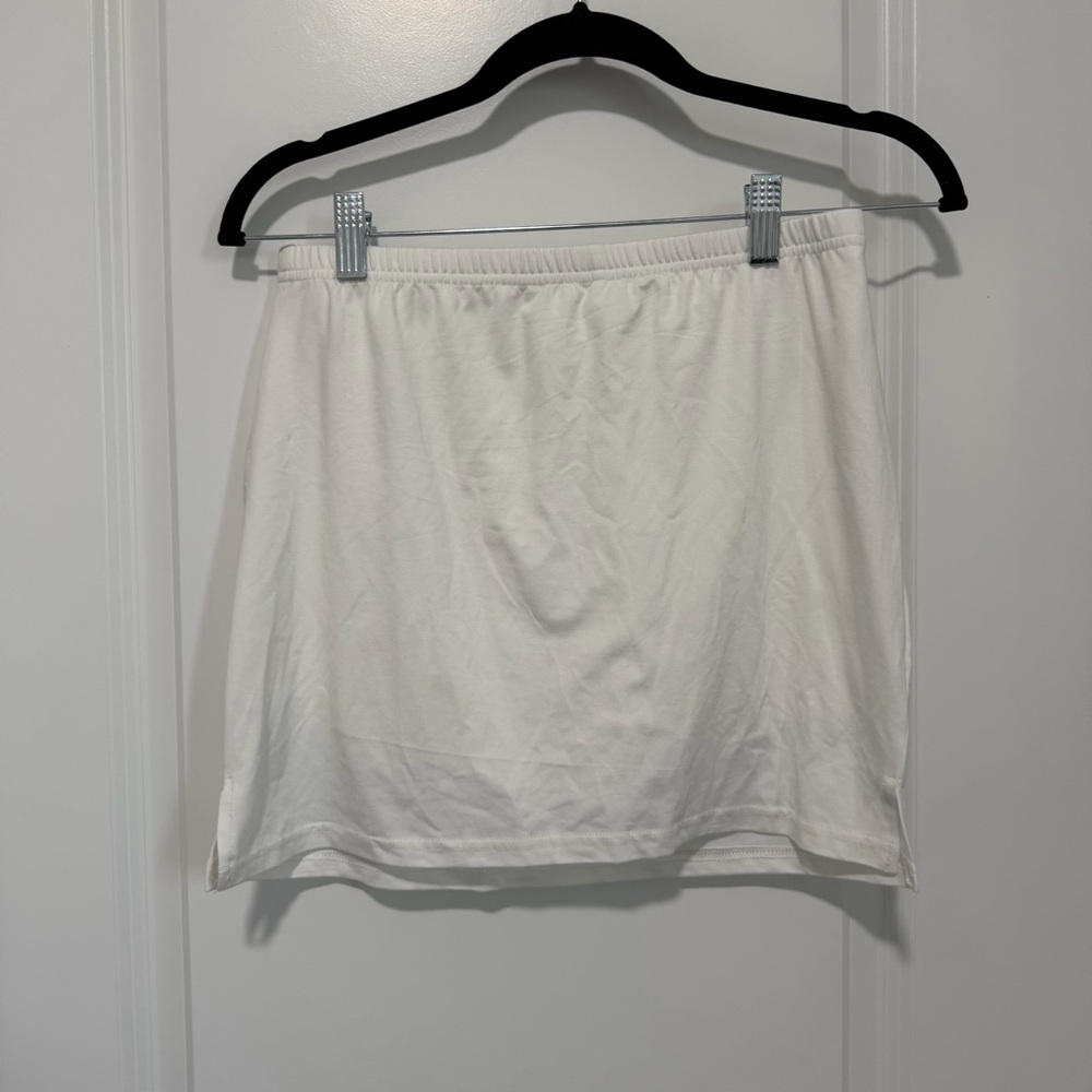 White Mini Skirt